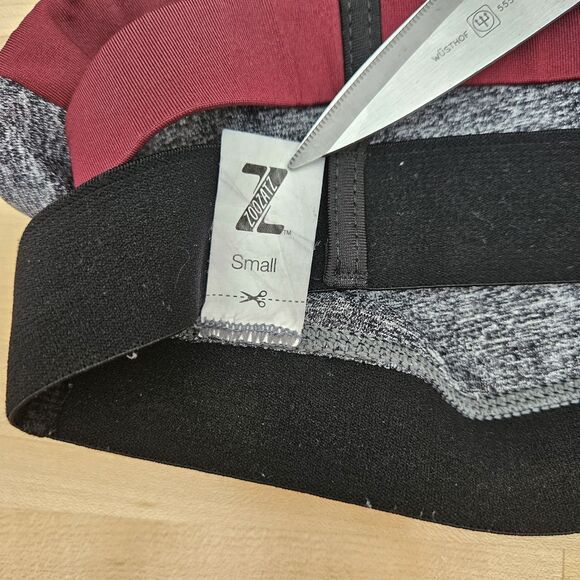 Zoozatz FSU Florida State Seminoles Women's Logo Sports Bra Size Small Black - Picture 4 of 6